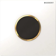 Система электронного управления смывом писсуара, питание от батарей, защитная крышка типа 10 Geberit белый/позолота 116.035.KK.1