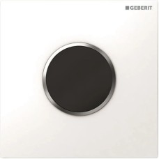 Система электронного управления смывом писсуара, питание от батарей, защитная крышка типа 10 Geberit белый/матовый хром 116.035.KL.1