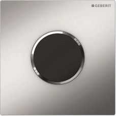 Система электронного управления смывом писсуара, питание от батарей, защитная крышка типа 10 Geberit матовый хром/глянцевый хром 116.035.KN.1
