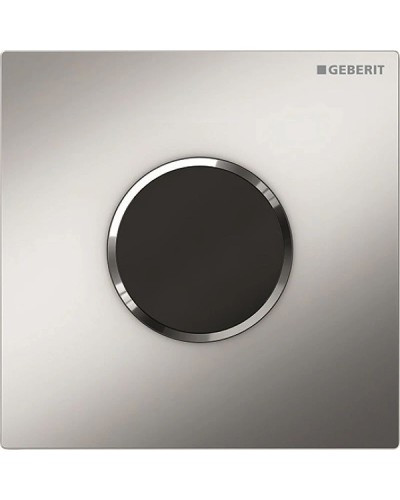 Система электронного управления смывом писсуара, питание от батарей, защитная крышка типа 10 Geberit матовый хром/глянцевый хром 116.035.KN.1