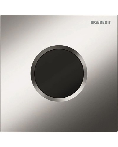 Система электронного управления смывом писсуара, питание от батарей, защитная крышка типа 01 Geberit матовый хром 116.031.46.5