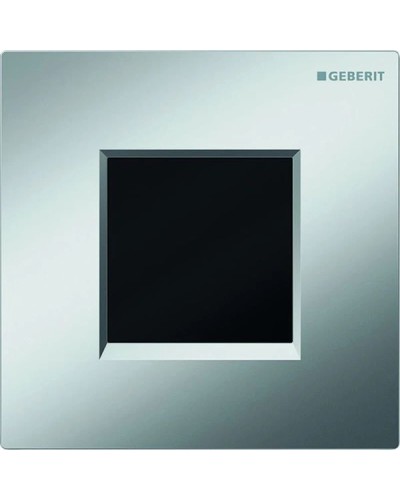 Система электронного управления смывом писсуара, питание от батарей, защитная крышка типа 30 Geberit матовый хром 116.037.KN.1
