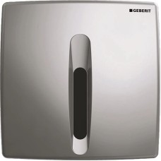 Система электронного управления смывом писсуара, питание от батарей Geberit Basic матовый хром 115.818.46.5