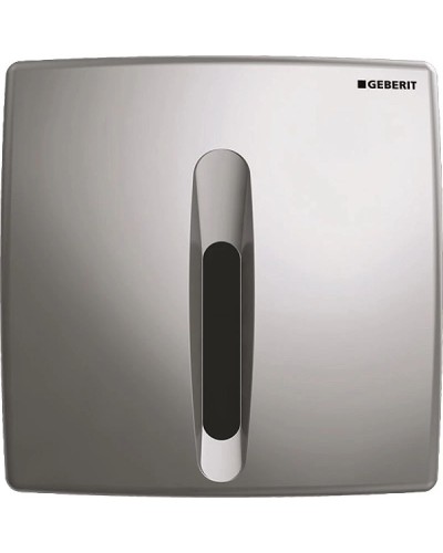Система электронного управления смывом писсуара, питание от батарей Geberit Basic матовый хром 115.818.46.5