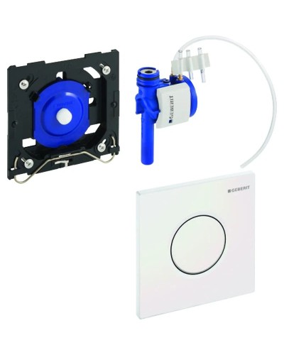 Система пневматического управления смывом писсуара, смывная клавиша типа 01 Geberit альпийский белый 116.011.11.5
