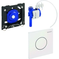 Система пневматического управления смывом писсуара, смывная клавиша типа 01 Geberit глянцевый хром 116.011.21.5