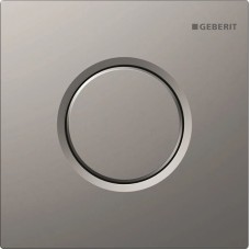 Система пневматического управления смывом писсуара, смывная клавиша типа 01 Geberit матовый хром 116.011.46.5