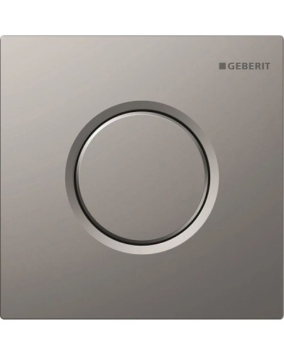 Система пневматического управления смывом писсуара, смывная клавиша типа 01 Geberit матовый хром 116.011.46.5