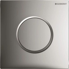 Система пневматического управления смывом писсуара, смывная клавиша типа 10 Geberit глянцевый хром/матовый хром/глянцевый хром 116.015.KH.1