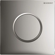 Система пневматического управления смывом писсуара, смывная клавиша типа 10 Geberit глянцевый хром/матовый хром/глянцевый хром 116.015.KH.1