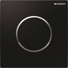 Система пневматического управления смывом писсуара, смывная клавиша типа 10 Geberit черный/глянцевый хром/черный 116.015.KM.1