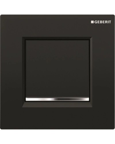 Система пневматического управления смывом писсуара, смывная клавиша типа 30 Geberit черный/глянцевый хром/черный 116.017.KM.1