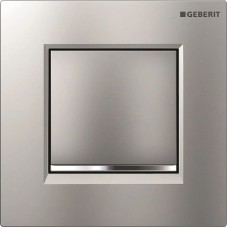 Система пневматического управления смывом писсуара, смывная клавиша типа 30 Geberit матовый хром/глянцевый хром/матовый хром 116.017.KN.1
