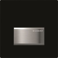 Система пневматического управления смывом писсуара, смывная клавиша типа 50 Geberit черный/полированный хром 116.016.DW.5