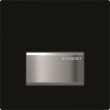 Система пневматического управления смывом писсуара, смывная клавиша типа 50 Geberit черный/полированный хром 116.016.DW.5