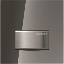 Система пневматического управления смывом писсуара, смывная клавиша типа 50 Geberit сатин/полированный хром 116.016.SD.5