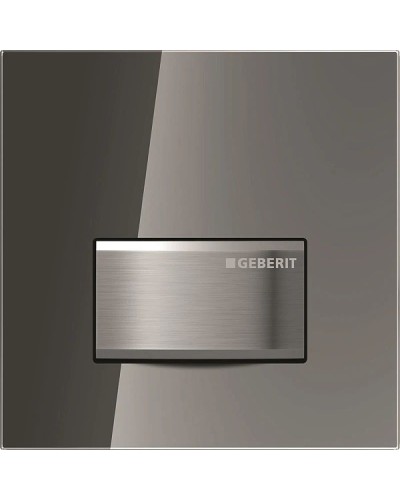 Система пневматического управления смывом писсуара, смывная клавиша типа 50 Geberit сатин/полированный хром 116.016.SD.5