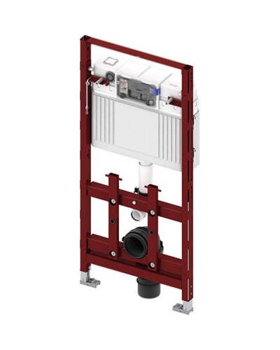 Инсталляция Tece Lux 100 9600100 для подвесного унитаза без панели смыва