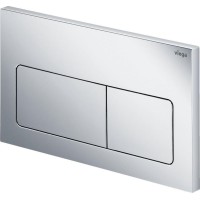 Инсталляция Viega Prevista Dry 792 824 для подвесных унитазов с бачком, с клавишей смыва Хром