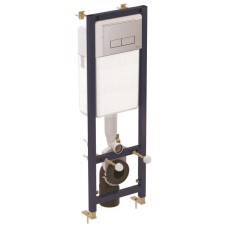 Монтажная рама в комплекте с крепежом и хромированной панелью смыва Ideal Standard W3710AA