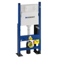 Монтажный элемент для подвесного унитаза, H112, для клавиш Delta, 12 см (UP100) Geberit Duofix  457.570.00.1