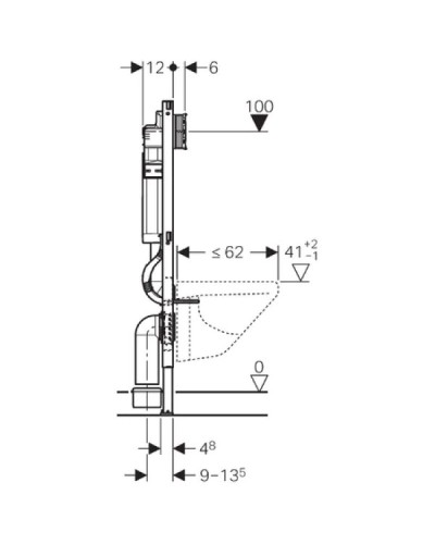 Комплект подвесной унитаз Roca Mateo 346200000 + ZRU9302822 + система инсталляции Geberit 111.300.00.5