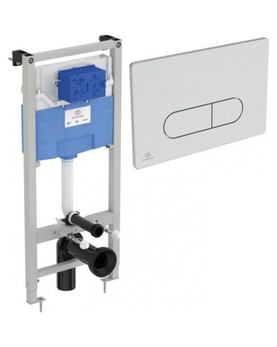 Инсталляция Ideal Standard Prosys R0309AA для унитаза с клавишей смыва Хром