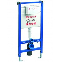 Инсталляция Pestan Fluenta SET40006356DB для унитаза со смывным бачком и Черной клавишей смыва
