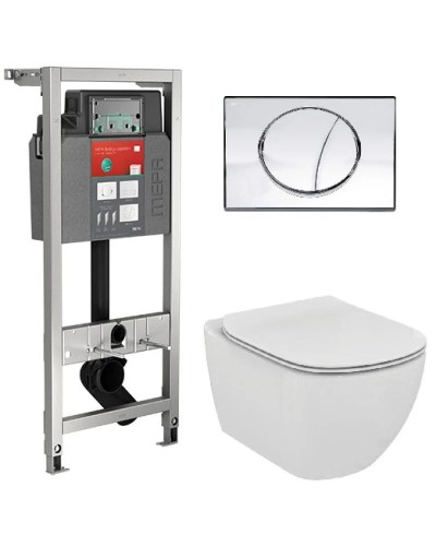 Комплект подвесной унитаз Ideal Standard Tesi T007901 + T352701 + система инсталляции Mepa 512318