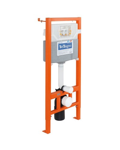 Инсталляция BelBagno BB001-120 для подвесного унитаза без клавиши смыва