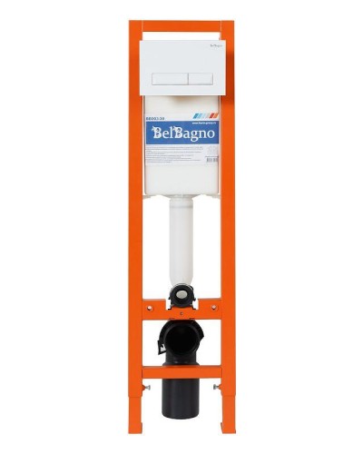Инсталляция BelBagno BB003-30 для подвесного унитаза без клавиши смыва