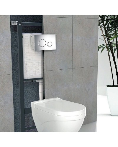 Инсталляция Koller Pool Alcora ALCORAST1200 для подвесного унитаза без клавиши смыва