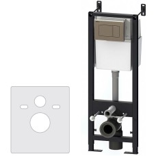 Инсталляция Damixa DX00.I011.0151 для унитаза с клавишей смыва Хром глянцевый