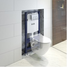 Инсталляция Iddis Optima Home OPH00GCi32K для унитаза с клавишей смыва Хром