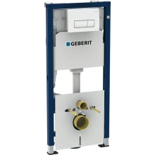 Монтажный элемент для подвесного унитаза, H112, клавиша Delta51,12 см Geberit Duofix 458.128.11.1