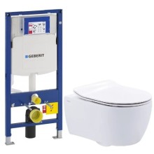 Комплект подвесной унитаз SSWW NC2038 + система инсталляции Geberit 111.300.00.5