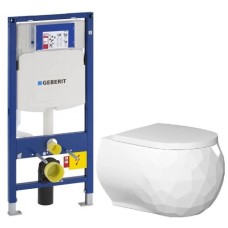 Комплект подвесной унитаз Bien Pent PNKA052N1VP0W3000 + система инсталляции Geberit 111.300.00.5