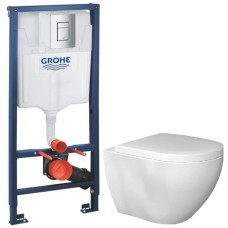 Комплект подвесной унитаз Bien Dune DNKA052N1VP0W3000 + система инсталляции Grohe 38772001