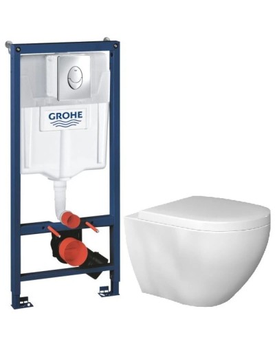Комплект подвесной унитаз Bien Dune DNKA052N1VP0W3000 + система инсталляции Grohe 38721001