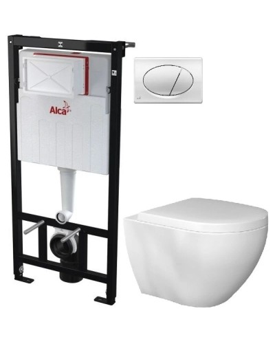 Комплект подвесной унитаз Bien Dune DNKA052N1VP0W3000 + система инсталляции AlcaPlast AM101/11203:1RUSSETM71