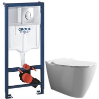 Комплект подвесной унитаз Bien Mineral MNKA052N1VP0W3000 + система инсталляции Grohe 38721001