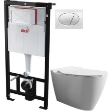 Комплект подвесной унитаз Bien Mineral MNKA052N1VP0W3000 + система инсталляции AlcaPlast AM101/11203:1RUSSETM71