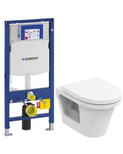 Комплект подвесной унитаз Toto CF CW132Y#NW1 + VC130 + система инсталляции Geberit 111.300.00.5