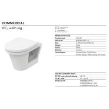 Комплект подвесной унитаз Toto CF CW132Y#NW1 + VC130 + система инсталляции Geberit 458.125.21.1