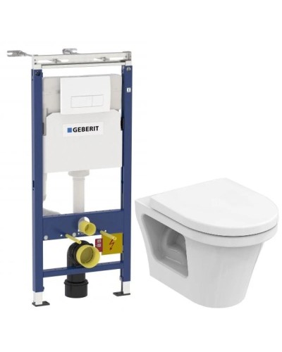 Комплект подвесной унитаз Toto CF CW132Y#NW1 + VC130 + система инсталляции Geberit 458.125.11.1