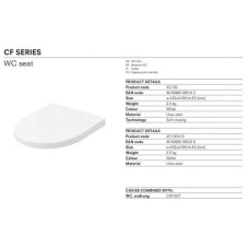 Комплект подвесной унитаз Toto CF CW132Y#NW1 + VC130 + система инсталляции Villeroy & Boch 92246100