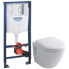 Комплект подвесной унитаз Toto NC CW762Y + VC100N + система инсталляции Grohe 38772001