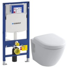 Комплект подвесной унитаз Toto NC CW762Y + VC100N + система инсталляции Geberit 111.300.00.5