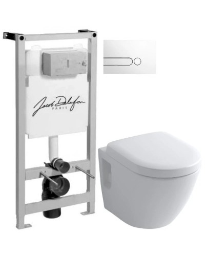 Комплект подвесной унитаз Toto NC CW762Y + VC100N + система инсталляции Jacob Delafon E5504-NF + E4326-00