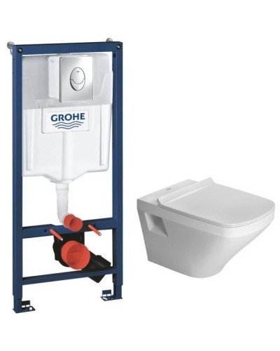 Комплект подвесной унитаз Duravit Durastyle 2536090000 + 0063790000 + система инсталляции Grohe 38721001